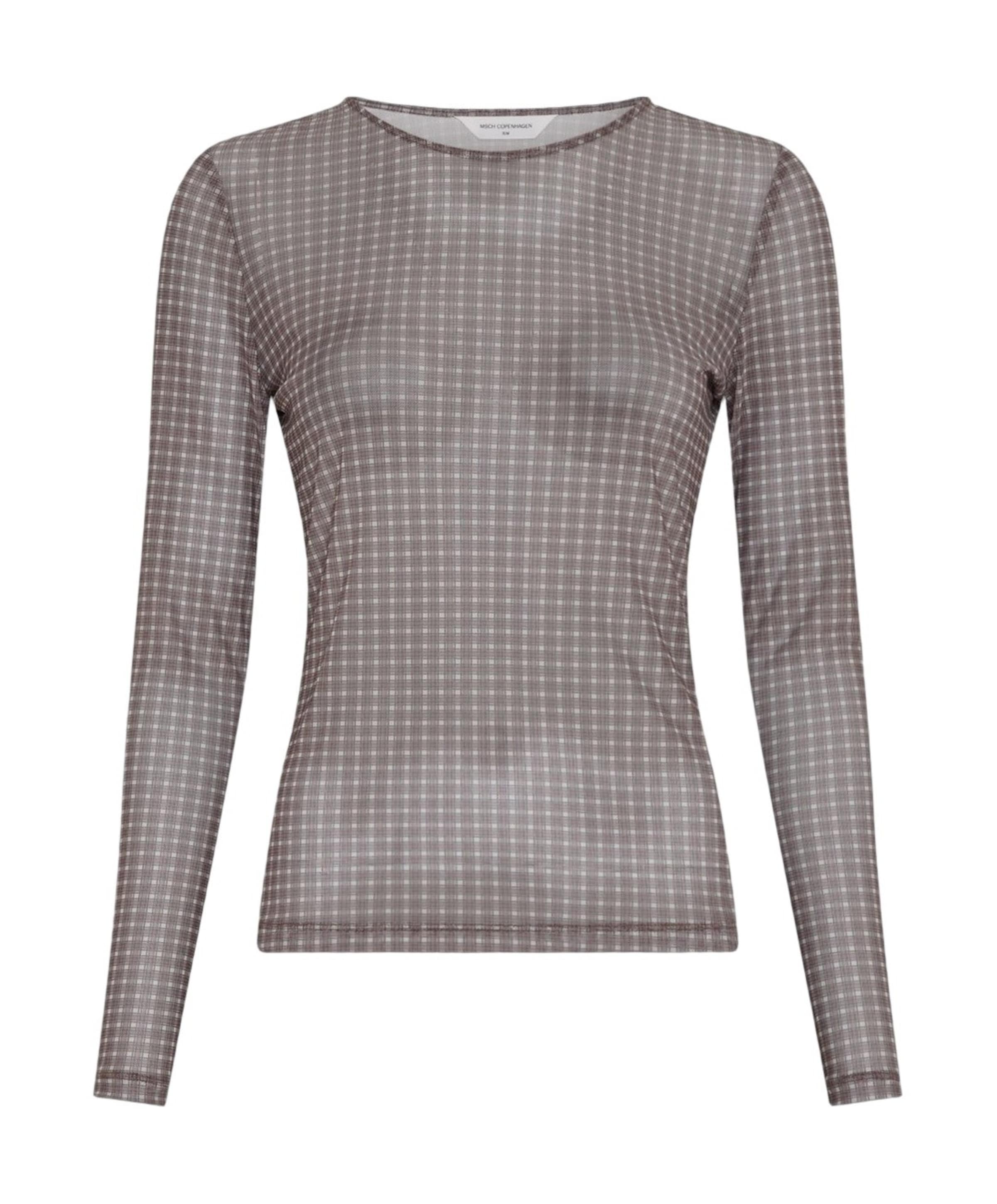 Dames longsleeve bruin