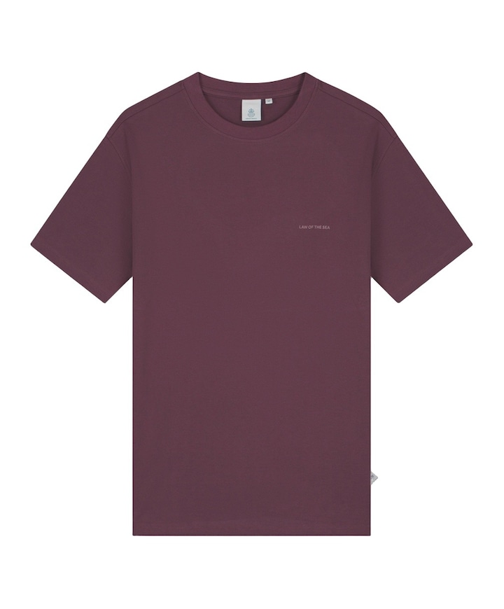 Heren T-shirt paars