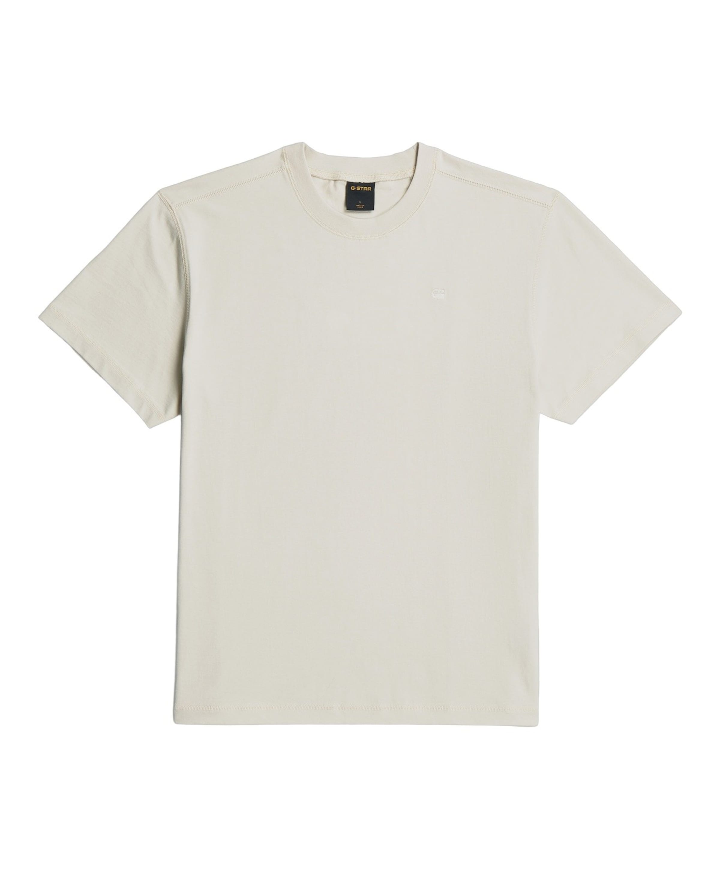 Heren T-shirt ecru