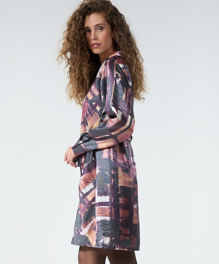 Dames jurk multicolor