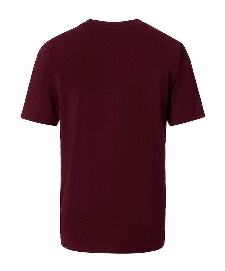 Heren t-shirt bordeaux