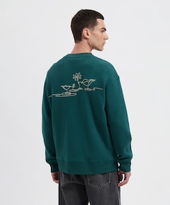 Heren sweater groen