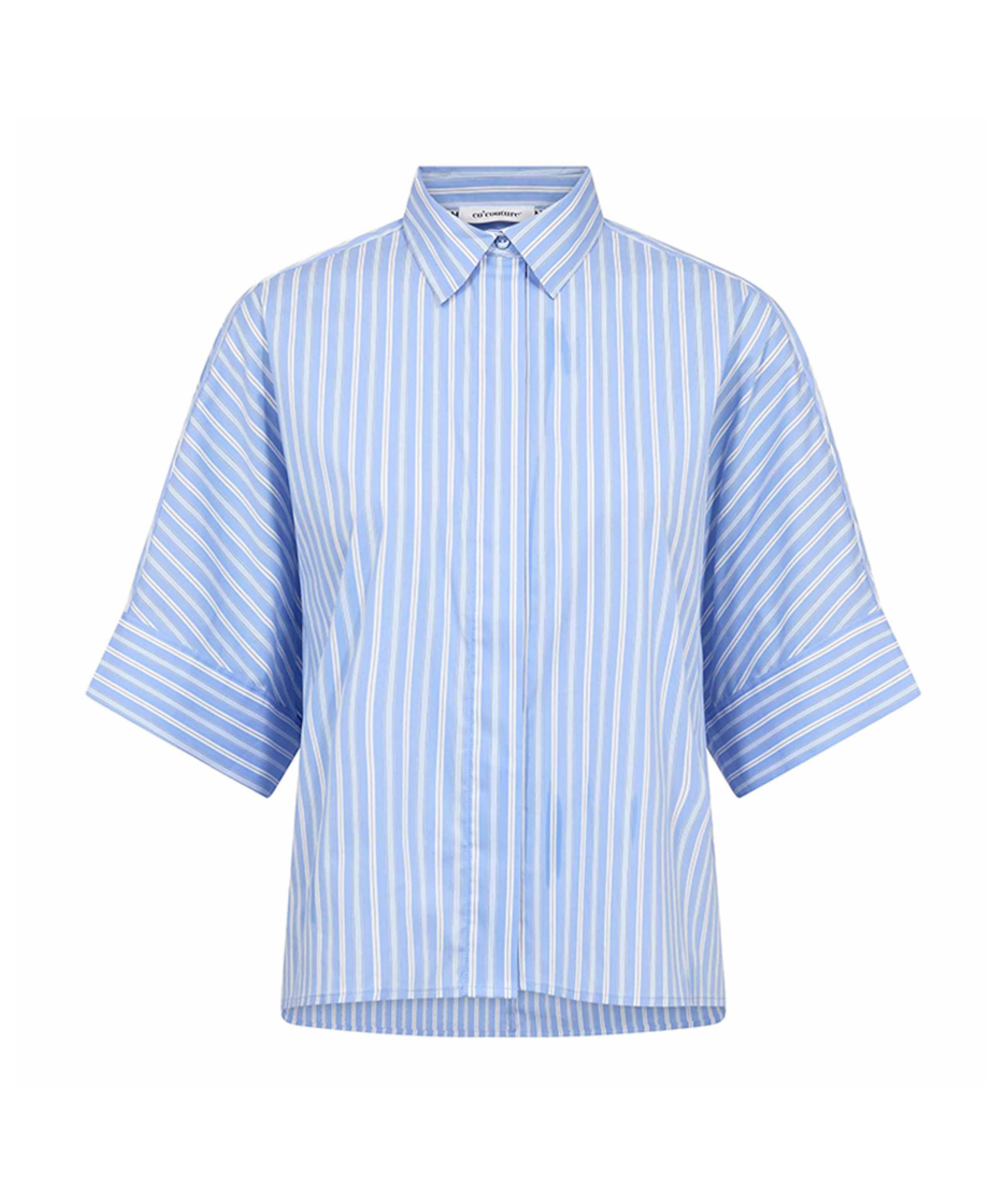Dames blouse blauw