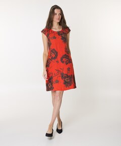 Dames jurk rood