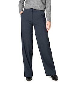 DENA 285 BLUE GREY MELANGE dames broek blauw