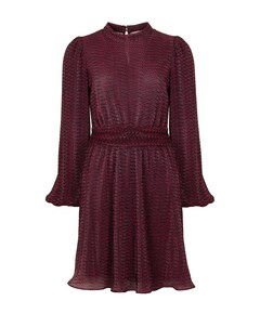 Dames jurk bordeaux