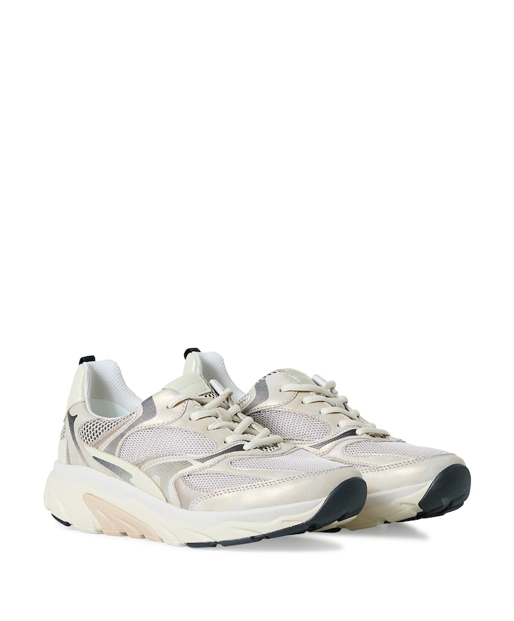 dames sneakers beige