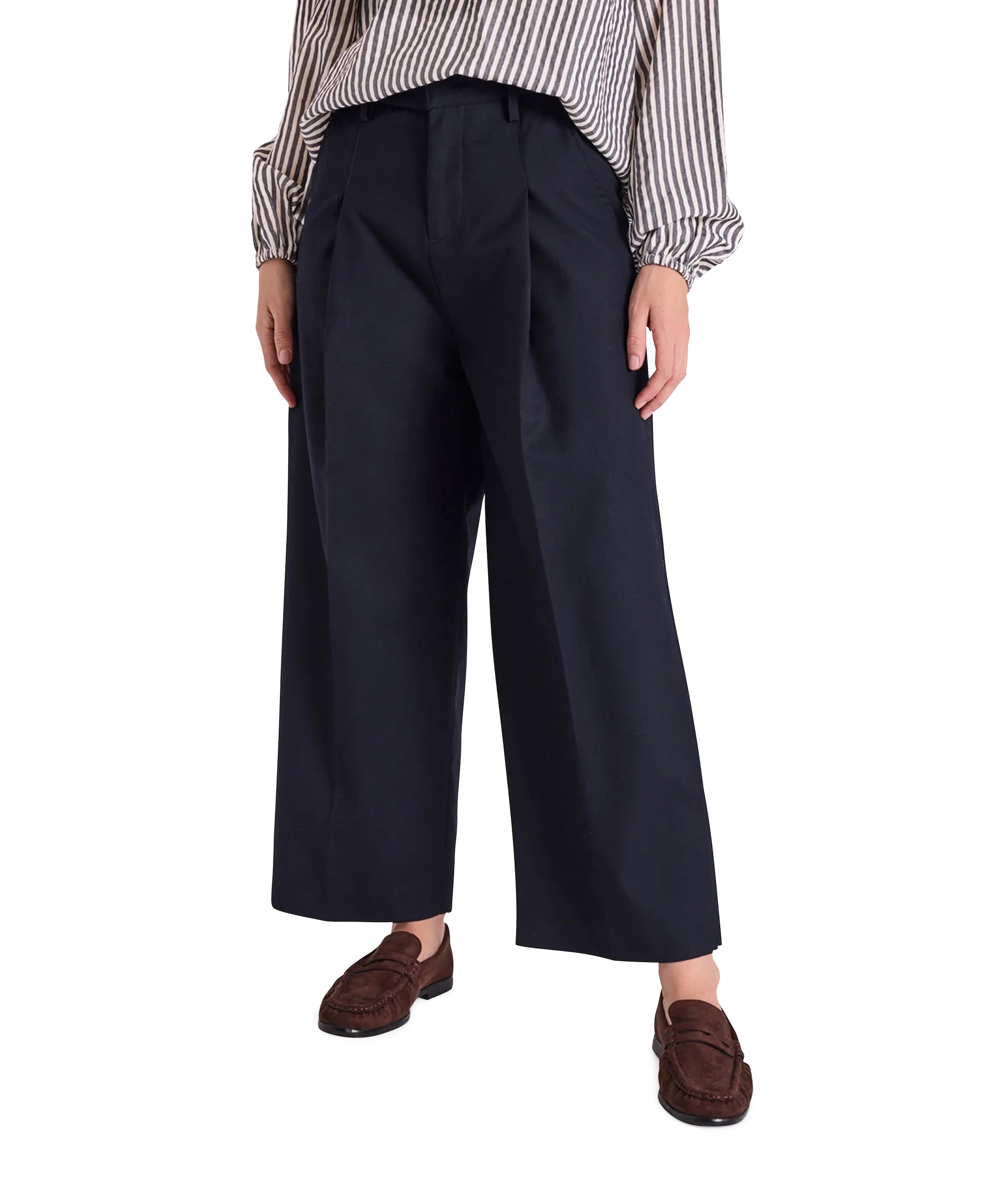 FQYASMIN dames broek blauw