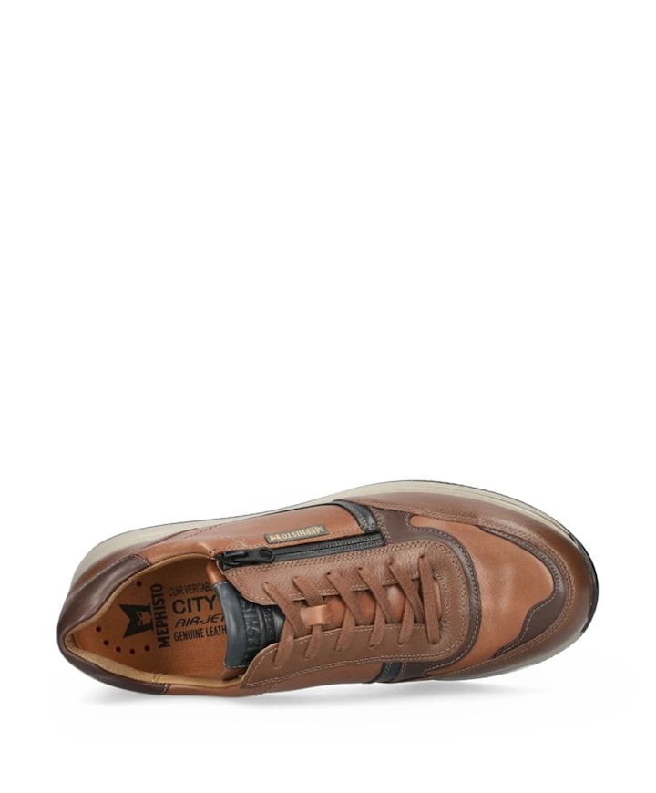 Gilford  heren sneakers bruin