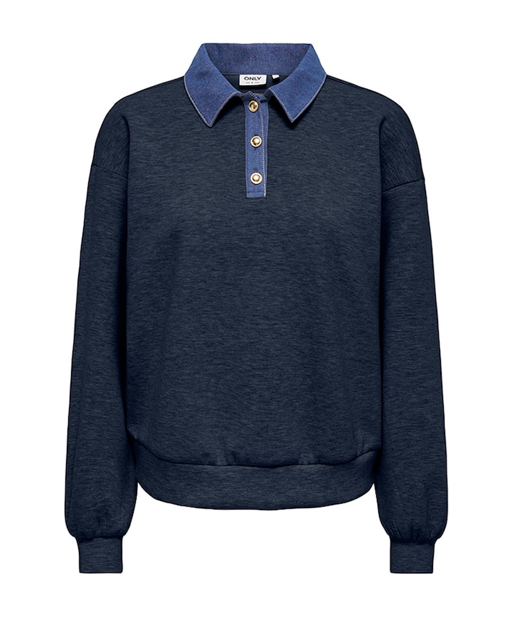Dames sweater blauw