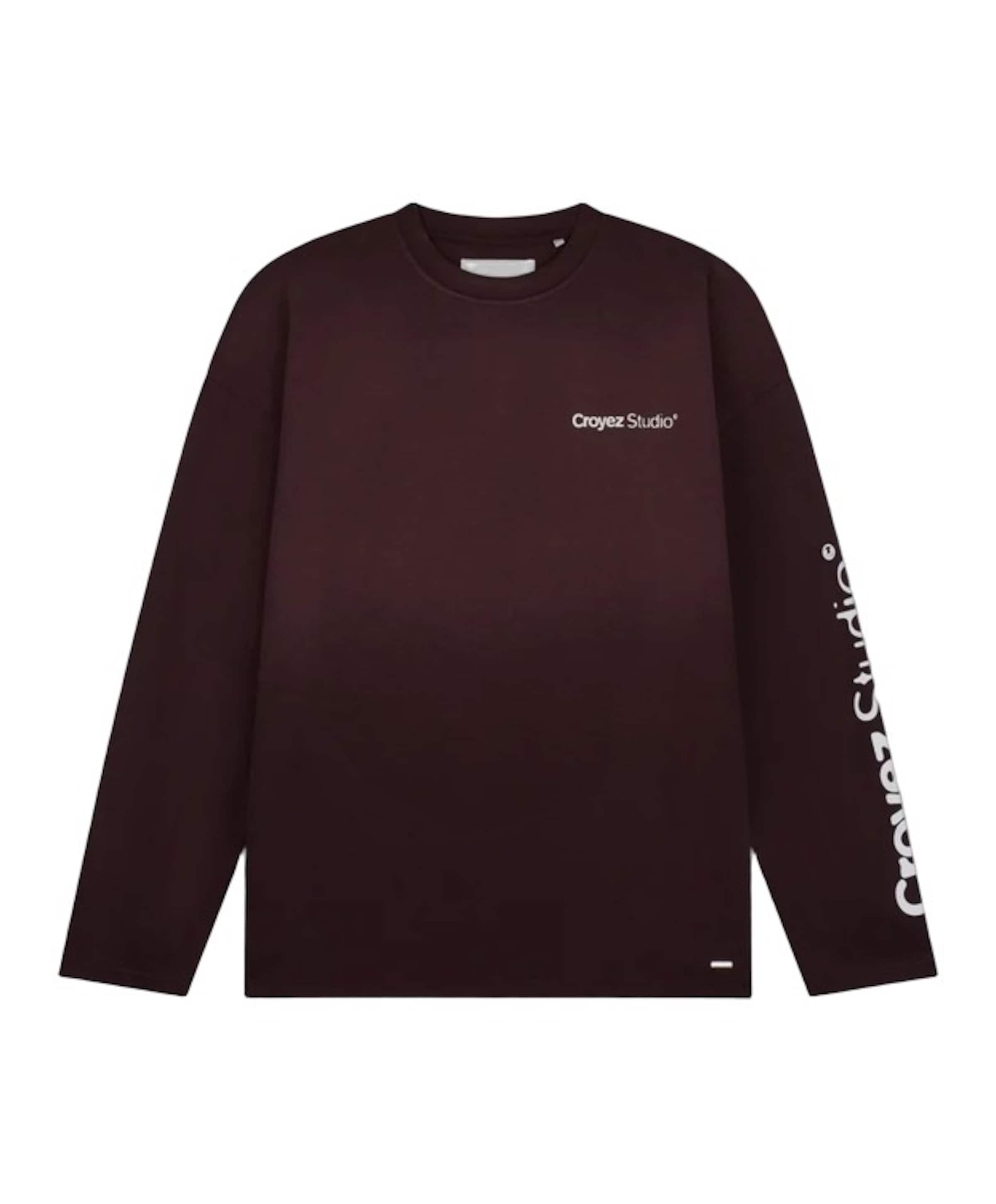 Heren longsleeve rood