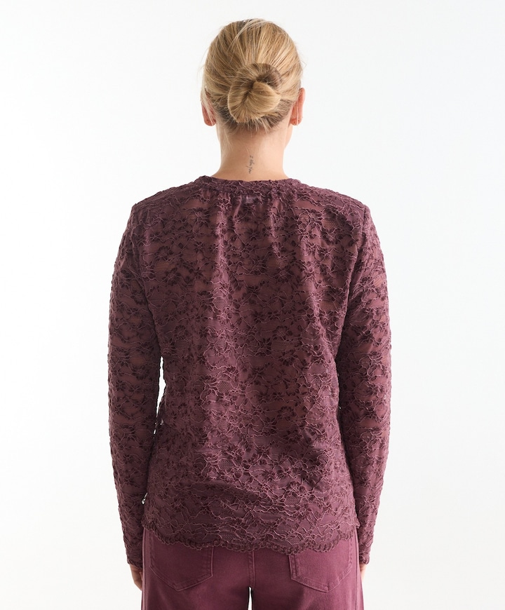 Dames top rood