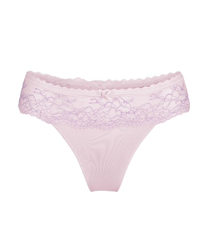 Dames string roze