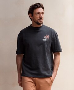 Heren T-shirt grijs