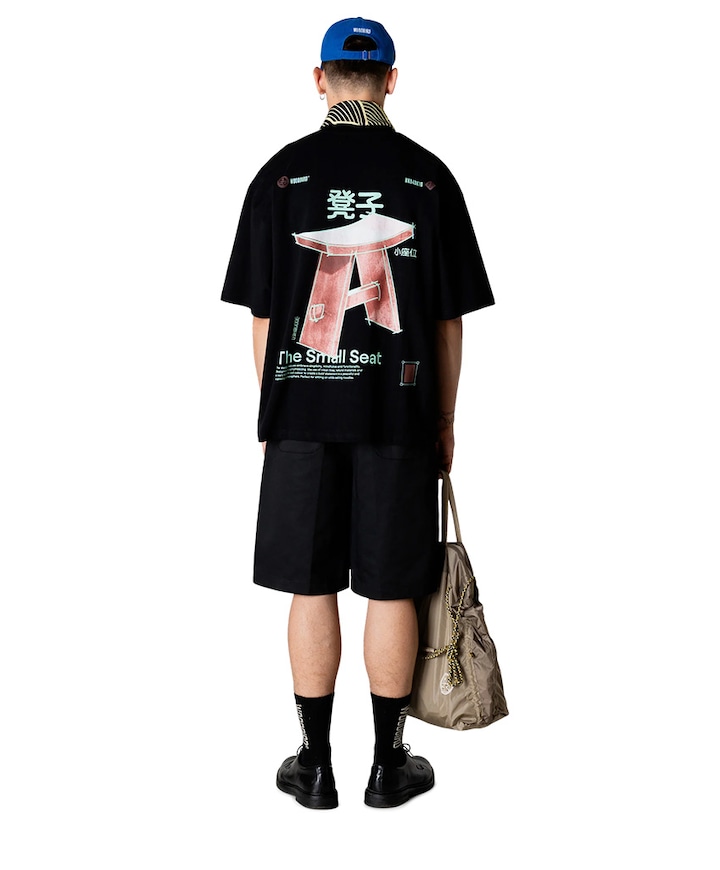 Heren T-shirt zwart