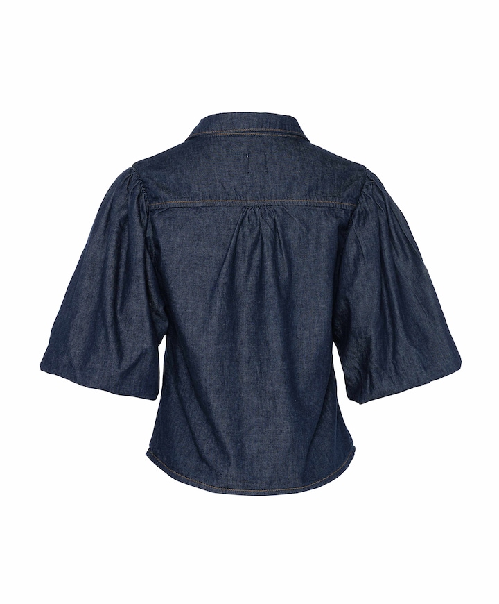 Dames blouse blauw