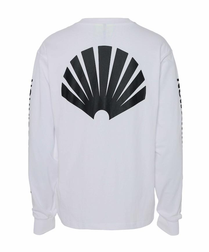 Heren longsleeve wit