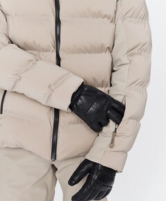 Heren ski-jas beige