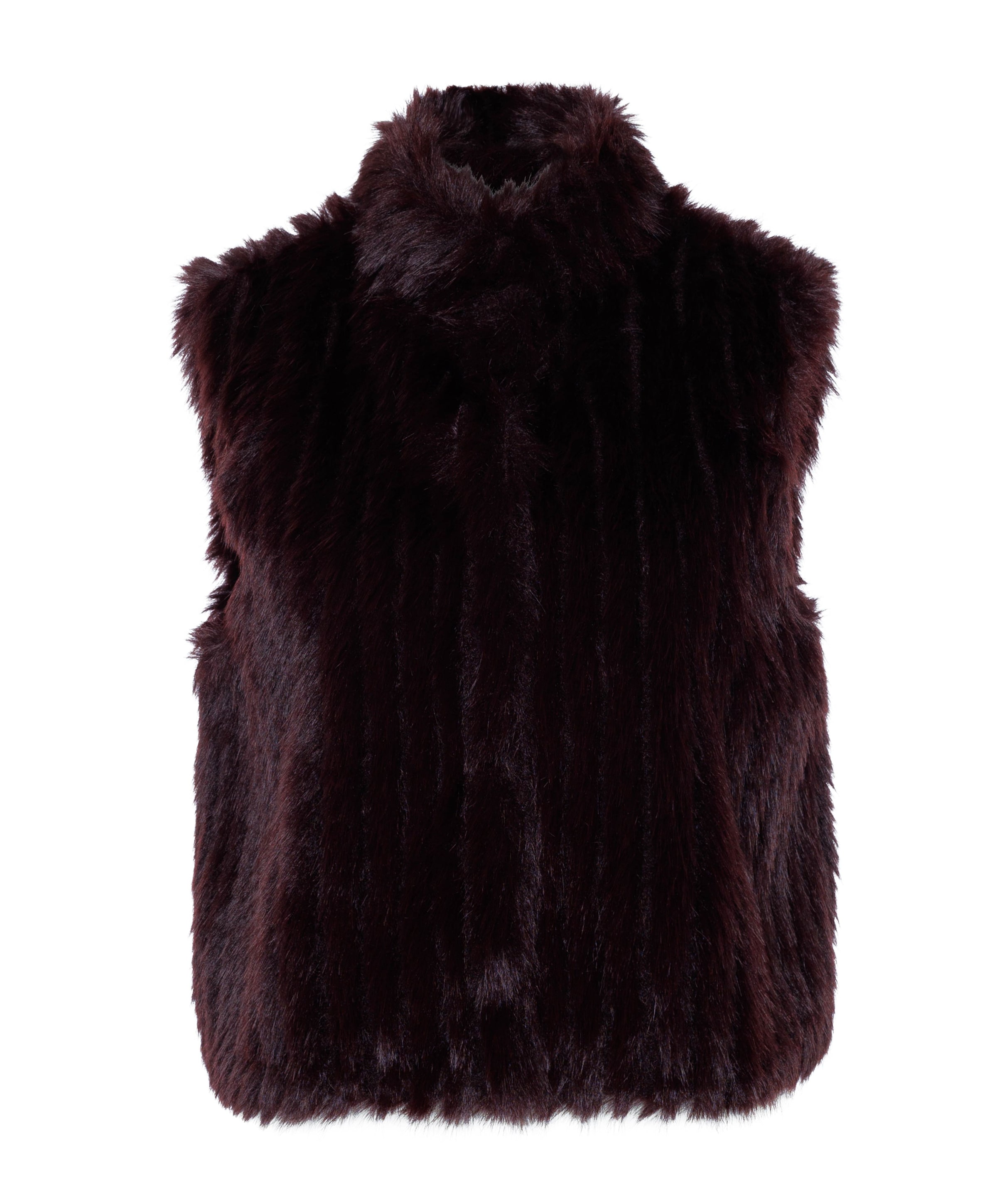 Dames gilet bordeaux
