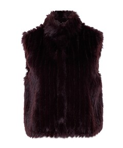 Dames gilet bordeaux