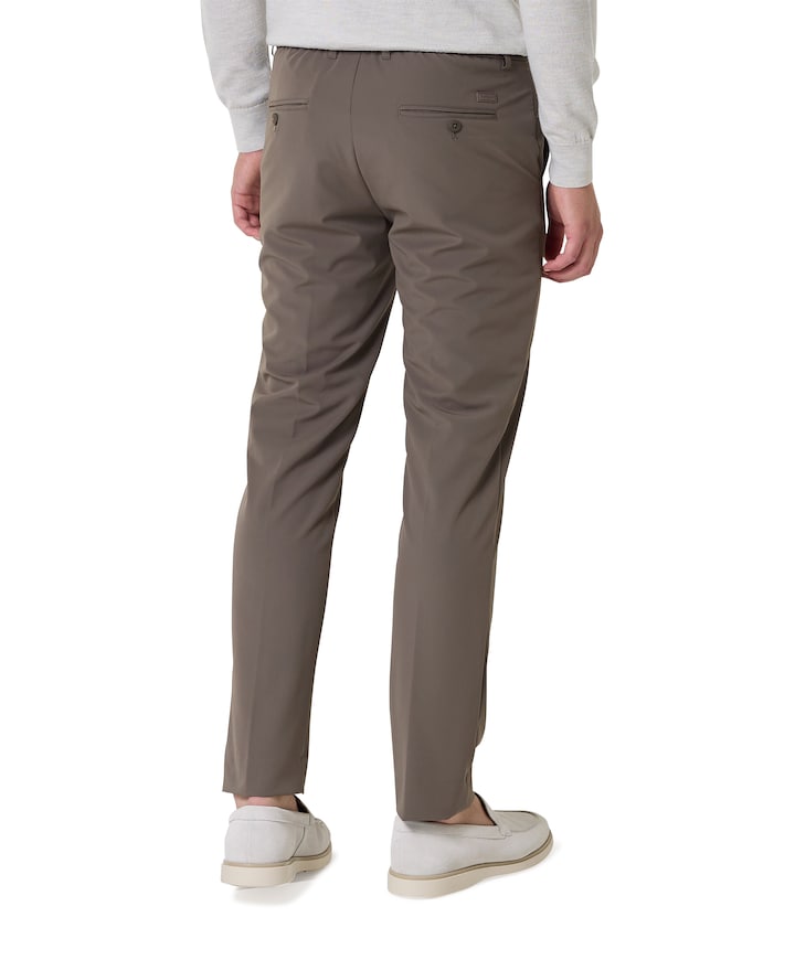 Pavinzo heren pantalon bruin