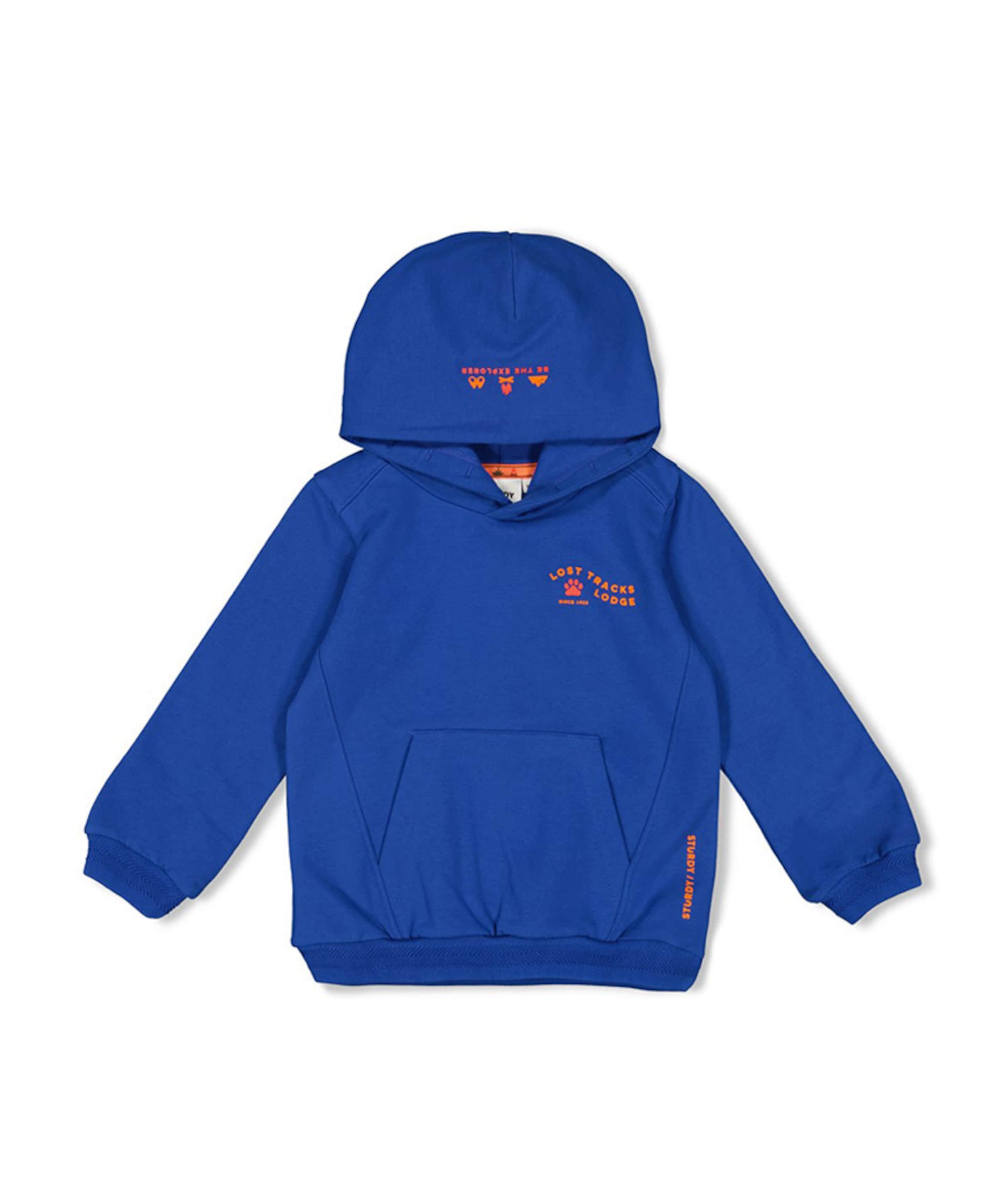 Hoodie blauw