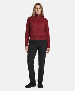 Dames jas bordeaux