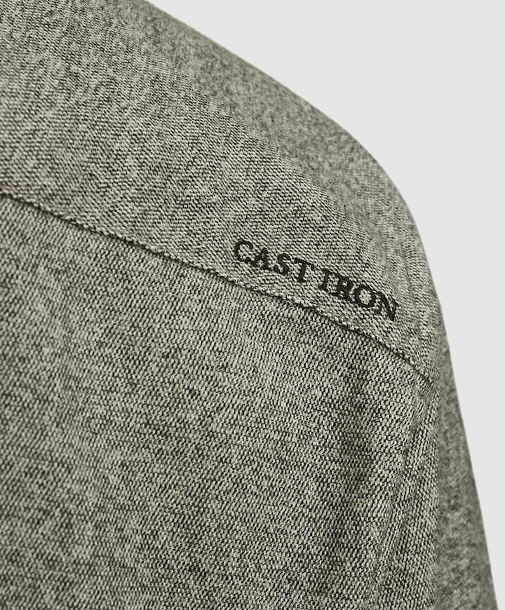 Heren overshirt blauw