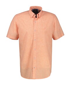 Overhemd korte mouw oranje