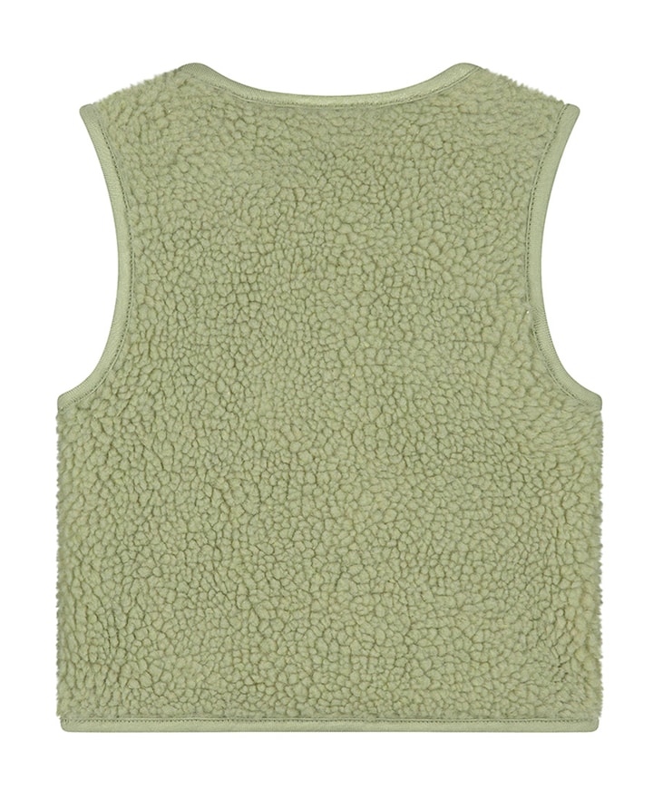 Meisjes gilet groen