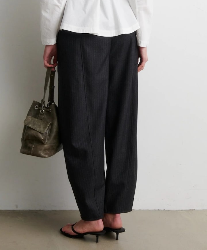 Vienne Barrel Trousers dames broek grijs