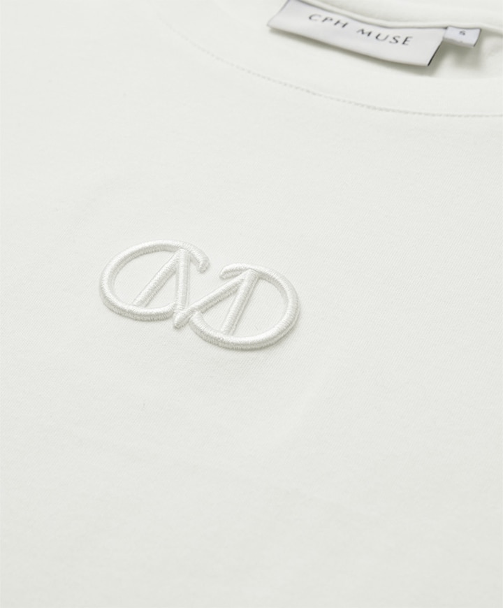 Dames T-shirt ecru