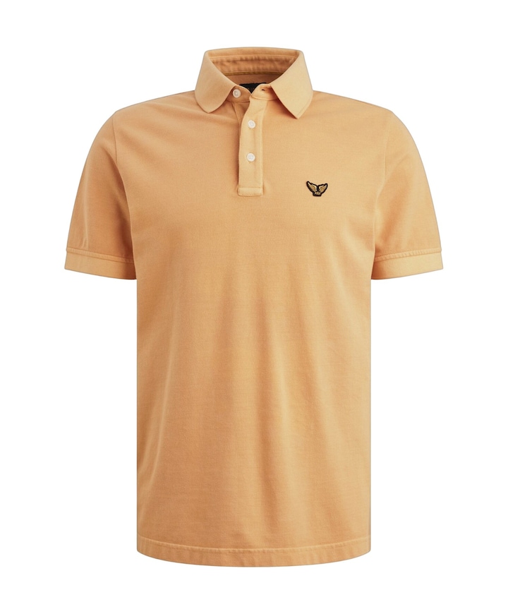 Heren polo oranje