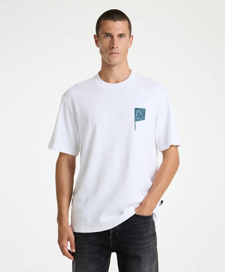 Heren T-shirt wit