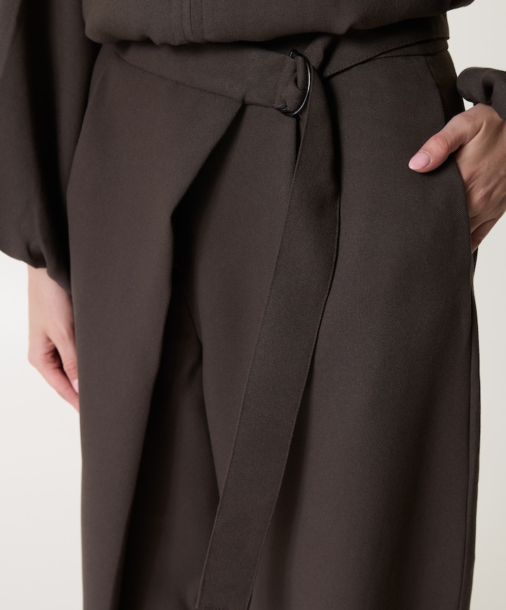 MSCHZein Esteriane HW dames broek bruin