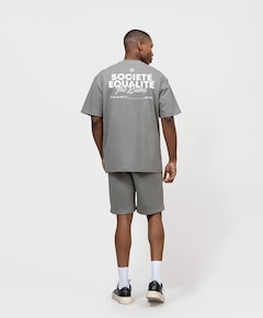 Uniseks t-shirt grijs