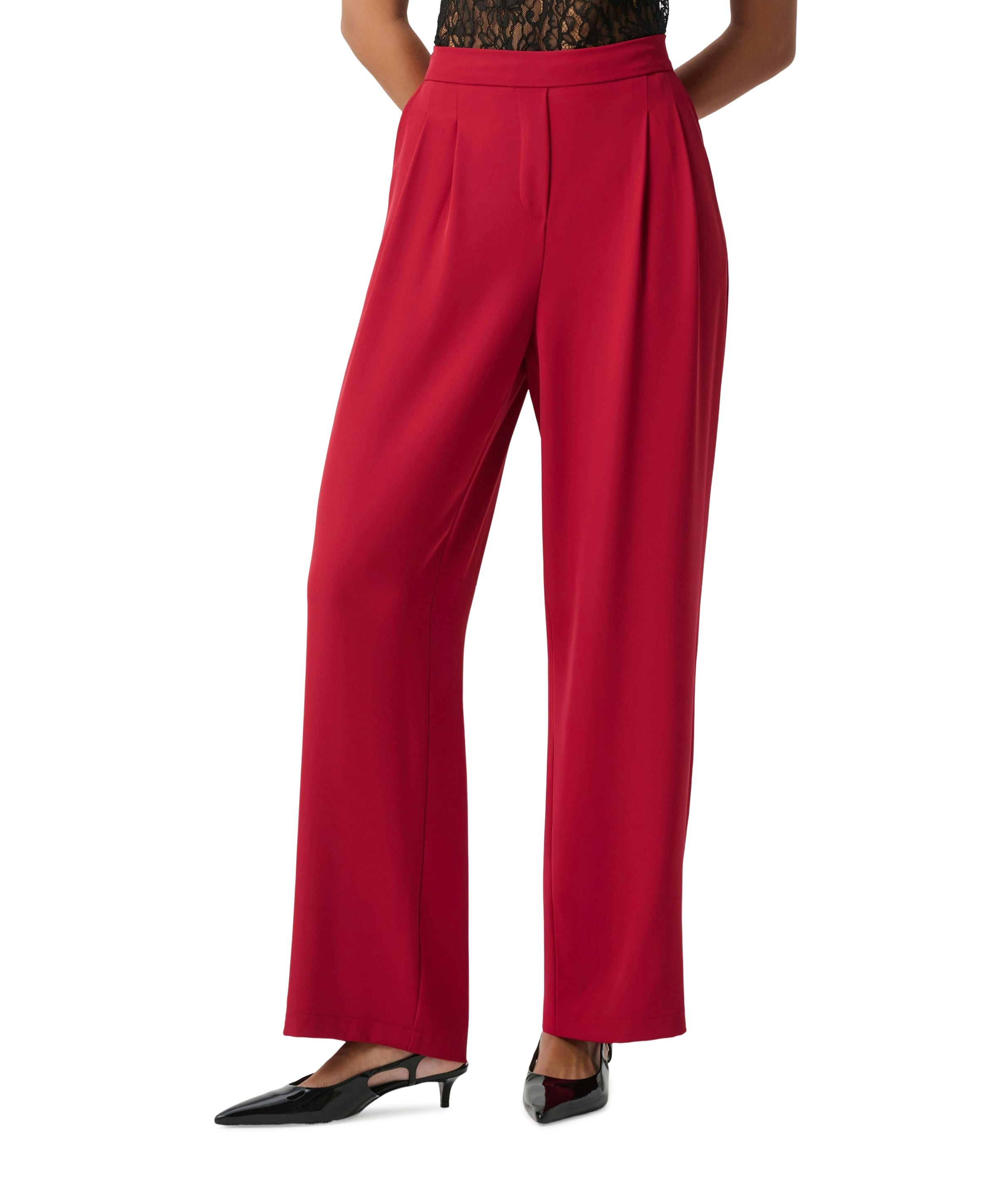 dames broek rood