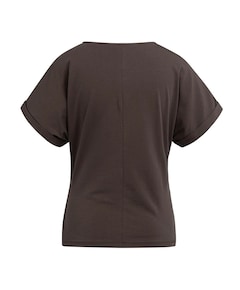 Dames T-shirt bruin