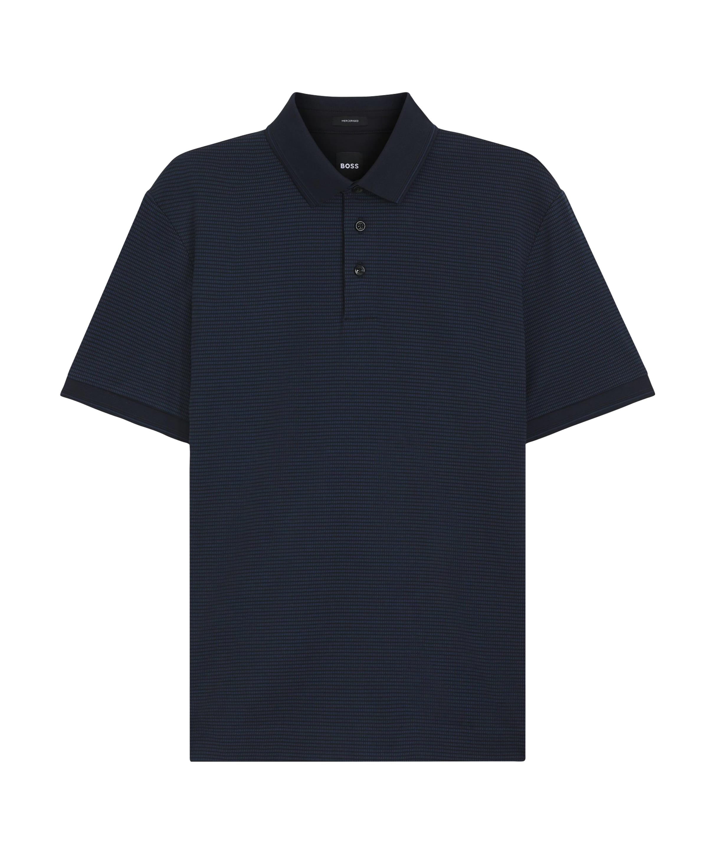 Heren polo blauw
