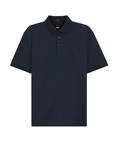 Heren polo blauw