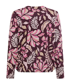 Dames longsleeve bordeaux