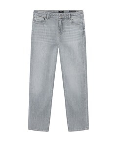 Straight Wide Fit Jeans jongens jeans grijs