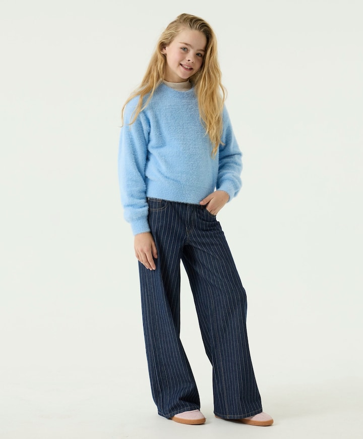 Meisjes trui blauw