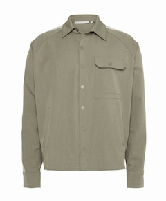 Heren overshirt beige