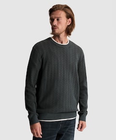 Heren trui blauw