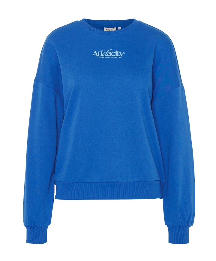 Dames sweater blauw
