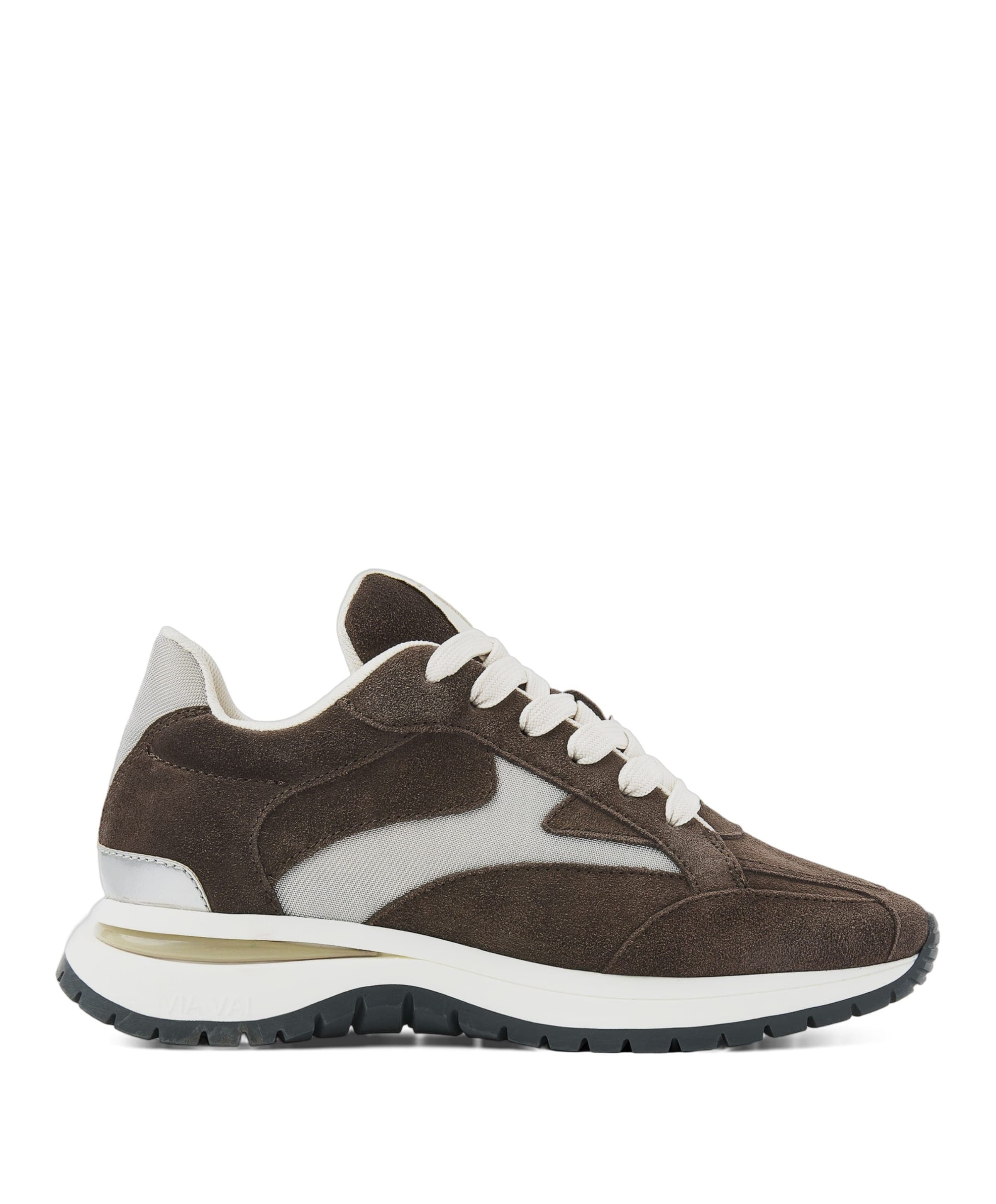 Usher Riggs dames sneakers bruin