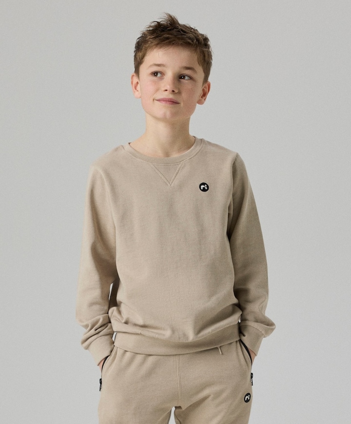 Jongens sweater beige