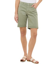 BERMUDA TU dames korte broek groen