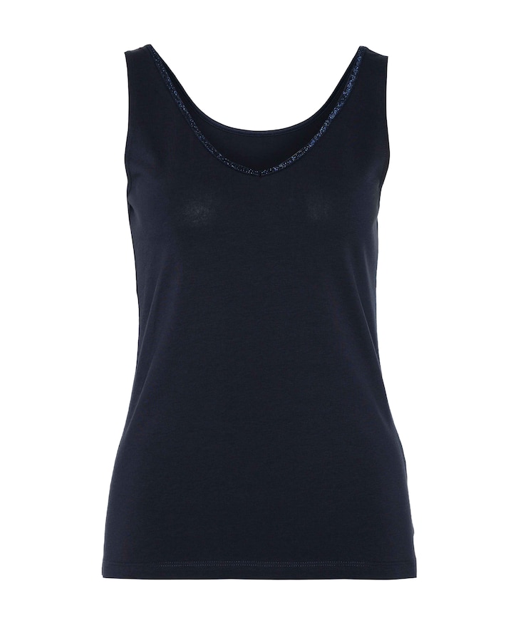 Dames top blauw